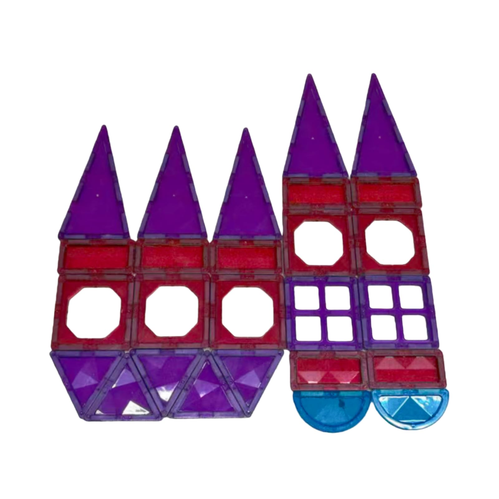 Amazon.com: TEMI Magnetic Tiles,180 Piece Building Blocks, Magnets